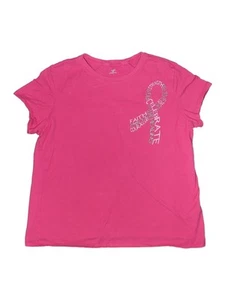 Unbranded Girls Pink Active T-Shirt 20 - Picture 1 of 2