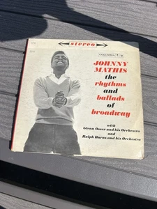 JOHNNY MATHIS-The Rhythms And Ballads Of Broadway -1960  Double LP VG+ R59 - Picture 1 of 2