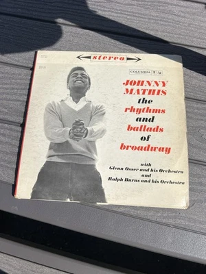 JOHNNY MATHIS-The Rhythms And Ballads Of Broadway -1960  Double LP VG+ R59 - Image 1 of 2