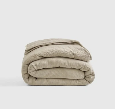 BNWT Quince Organic Airy Gauze Dream Quilt KING/CAL KING - Image 1 of 3