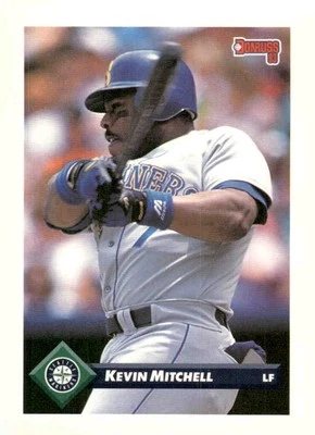 1993 Donruss #157 Kevin Mitchell - Image 1 of 2