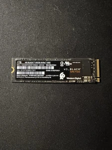 Western Digital WD Black SN750 NVMe M.2 SSD 1TB TESTED WORKING - Picture 1 of 2