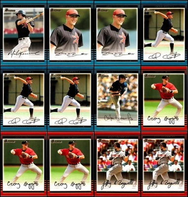 2002 Bowman Houston Astros (48) Card Lot - ADD SOME MAGIC TO YOUR COLLECTION ... - Image 1 of 4