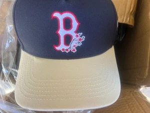 2025 Boston Red Sox Japanese Celebration Cap Fenway Park 9/26 SGA Special Ticket - Picture 1 of 3