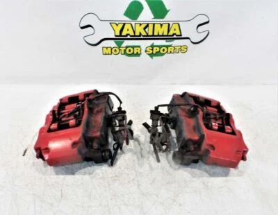 Pinzas de freno Brembo traseras rojas Volkswagen Touareg 2007-2015 conductor pasajero  Foto 1 de 4