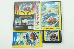 OutRun Genesis SEGA Megadrive Box From Japan - Picture 1 of 4