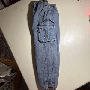 Clayeux boys french Brand lined jean vintage sz 114 Or Sz 6 US - Picture 1 of 6