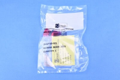 Glenair 37P Mil-Spec Circular Connector Socket Female 5A 805-001-16NF15-37SC - Image 1 of 4