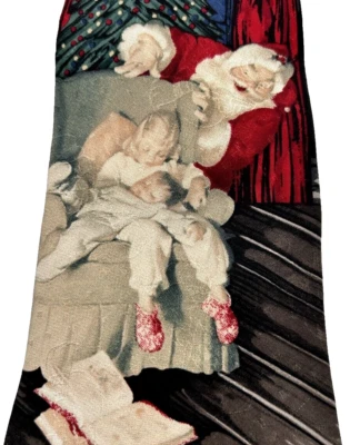 Men's Christmas Neck Tie Celebrations Santa 60 In Tis the Season Tie - Image 1 of 4