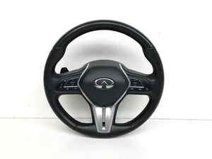 2019 - 2024 INFINITI QX50 STEERING WHEEL W/ SWITCH BUTTONS COMPLETE ASSEMBLY OEM - Picture 1 of 8