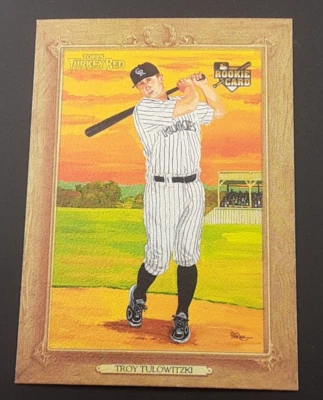 Troy Tulowitzki 2007 Topps Turkey Red Rookie #163 set break - Image 1 of 4