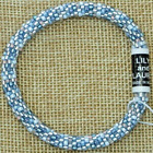 Lily And Laura "Down By The Lake" Hand Crocheted Beaded Bracelet Made In Nepal