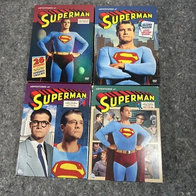 The Adventures of Superman the Complete DVD TV Series 1-6 Seasons George Reeves - Image 1 of 4