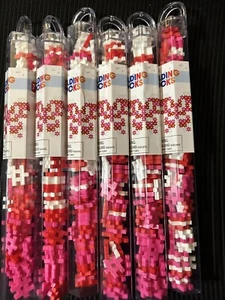 Lot of 6 Target Butterfly Red Pink White Mini Hashtag Building Blocks 72ct - Picture 1 of 2