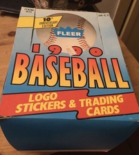 Baseball MLB 1990 10th Edition Ann. 36 Pacchetti New Official Fleer Baseball