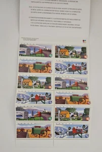 Canada 2000 Rural Mailboxes #1852b Booklet PANE OF 12 in cover - Bild 1 von 2