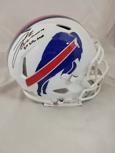 JOSH ALLEN SIGNED BUFFALO BILLS F/S SPEED AUTHENTIC HELMET W/ "MVP" BECKETT - Picture 1 of 4