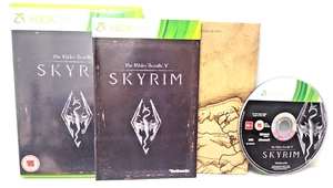 The Elder Scrolls V Skyrim Xbox 360 PAL UK EXCELLENT Condition + MAP POSTER - Picture 1 of 8