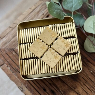 Chocolate de Navidad, Favores de Navidad, Regalo Feliz Navidad 2025 Foto 1 de 4