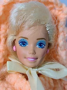 Barbie ÚNICO Personalizado Alterado Hecho a Mano Vestido de Ganchillo 1966 Malasia Stand Vintage - Imagen 1 de 22