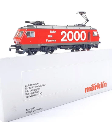 Marklin DIGITAL AC HO Swiss SBB Re 4/4 "WALENSTADT" 2000 ELECTRIC LOCOMOTIVE MIB - Image 1 of 4