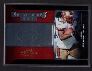2008 Playoff Prestige Prestigious Pros Red #PPR-12 Frank Gore /750