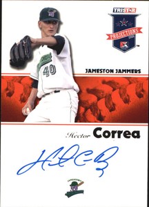 2008 TRISTAR PROjections Autographs #142 Hector Correa 