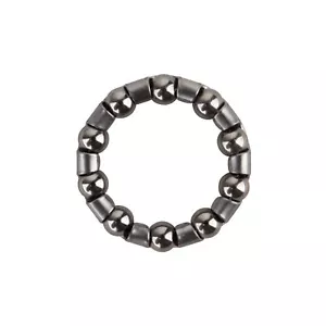 Bicycle Crankset Bearings Steel 3 Piece Bottom Bracket #28 10 X 1/4 balls Box/10 - Picture 1 of 1