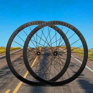 700C 36T Ratchet Hub Road Bike Wheelset 30 40 50mm Deep Wheels V/C Disc Brake - Picture 1 of 31