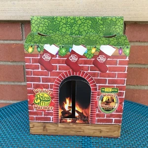 Brew Kettle Winter Warmer Beer Six Pack Carton Carrier Cleveland Fireplace - Picture 1 of 6