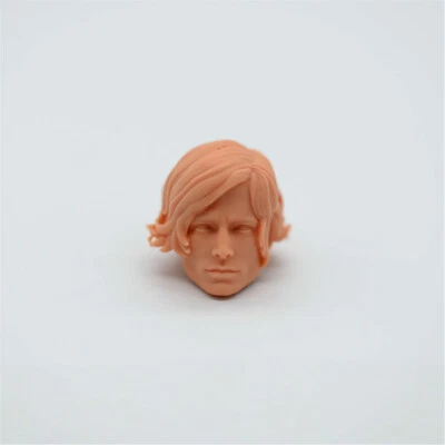 Escala 1/12 The Flash Barry Allen Cabeza Esculpida Sin Pintar Ajuste 6" ML Figura Estilo C Foto 1 de 3