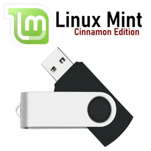 Linux Mint Cinnamon 22 – Fast & Reliable Secure OS Bootable USB Try/Install - Picture 1 of 1