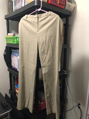 Evan-Picone 女式米色正装裤 16 码 — 第 1/4 张图片