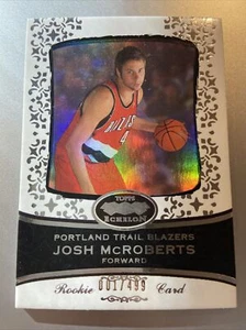 2007-08 Topps Echelon Josh McRoberts RC #’d 001/499! 1/1 1ª DE LA TIRADA! - Imagen 1 de 2