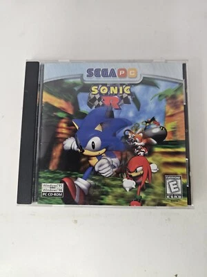 Sonic R: Rare SEGA PC Windows 95 & 98 Game Disc PC CD-Rom  - Image 1 of 3