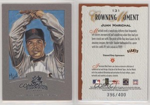 2002 Donruss Diamond Kings Silver Foil /400 Juan Marichal #131 HOF
