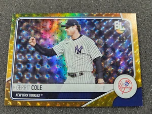 🌟 2023 Topps Big League - Gold Foilfractor Gerrit Cole #1/1 New York Yankees - Picture 1 of 2