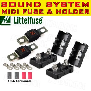 KITS DE TERMINALES DE SOPORTES DE PERNO MIDI 30A PARA DOBLE BATERÍA MEGA SISTEMA DE SONIDO - Imagen 1 de 4