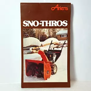 Catálogo de quitanieves y tractor Ariens Sno-Thros 1979 vintage - Imagen 1 de 7