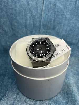 Reloj Bering 18940-777 Arctic Sailing Gris Caja SS y Banda Esfera Gris ¡NUEVO! Foto 1 de 4