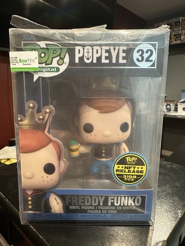 Funko Pop Digital - Freddy Funko As Popeye #32 - Royalty Figure w/ Hard ...