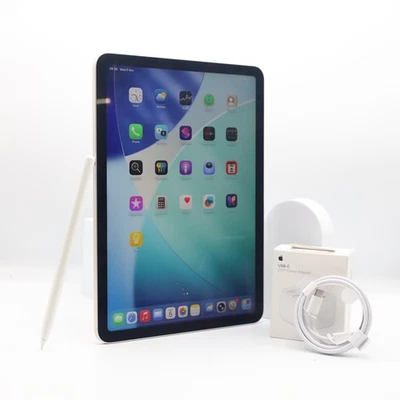 iPad Air 11" M2 2024 128GB Wi-Fi + Cellular 6th Gen - Starlight + Stylus 🚚 - Image 1 of 4