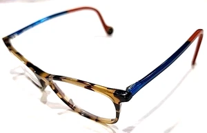 Gafas Woow On Time 3 Col 1148 Sm Habana Azul Tortuga Ovaladas 51-15 143 Italia - Imagen 1 de 8