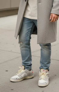 Zapatos para hombre Nike Off-White x Dunk Low 'Lote 33 de 50' DJ0950-118 usados talla 7,5 - Imagen 1 de 8