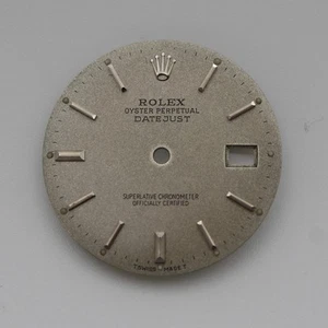 Rolex Oyster Perpetual Datejust T Hecho en Suiza T Esfera Plateada 16014 16234 - Imagen 1 de 4