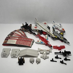 Superion Aerialbots Set 100% Complete Vintage 1986 G1 Transformers Hasbro - Picture 1 of 24