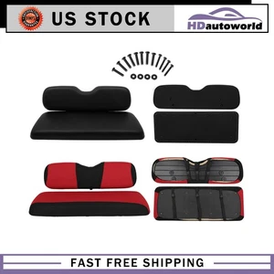 Fit For EZGO TxT,ST,ST Sport,Valor modelsGolf Cart Rear Cushion Set W/Cover Free - Picture 1 of 24