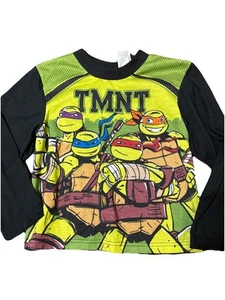 Teenage Mutant Ninja Turtles Long Sleeve Boys Size 8 Shirt - Nickelodeon, TMNT - Picture 1 of 3