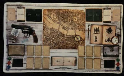 Alfombra de juego de terror Arkham (1) Foto 1 de 4