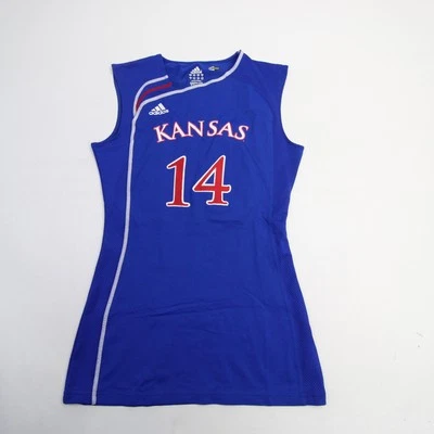 Kansas Jayhawks adidas Climacool Game Jersey - Volleyball Women's Blue Used - Image 1 of 4